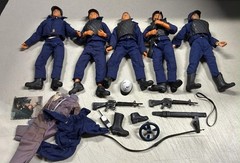 Vintage LJN SWAT The Rookies Emergency 1975 Action Figure Lot Mego