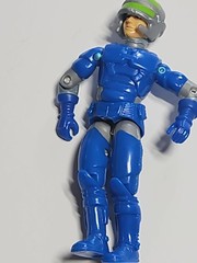 GI Joe 1994 “Gears” Power Fighter Driver Action figure Helmet Read Description