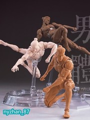 Romankey X COWL 1/12 Flexible 6″Action Figure Male Pale Muscle Joint Body w/Head