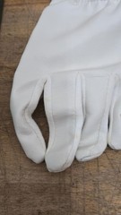 Mighty Morphin Power Rangers Sound Effect Gloves White and Blue Rangers