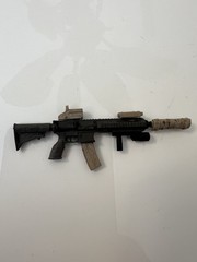 1/18 Joytoy , Acid rain , Planet green , G.I.Joe ,3.75 figure . custom Weapons