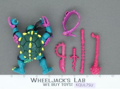 Slash PURPLE BELT YELLOW LETTER S 100% Complete Teenage Mutant Ninja Turtle TMNT
