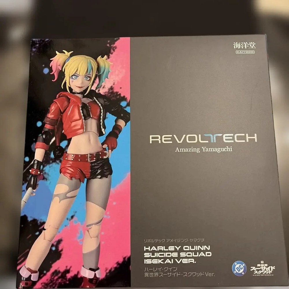 Kaiyodo Revoltech Amazing Yamaguchi Harley Quinn Suicide Squad ISEKAI Ver. JP FS