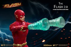 DC The Flash 2.0 Deluxe Action Figure 1:8 Grant Gustin CW Star Ace Sideshow