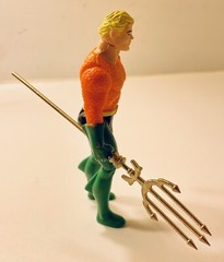 Vintage Kenner DC Super Powers Aquaman Trident 1984 Repro Part 1985 1986