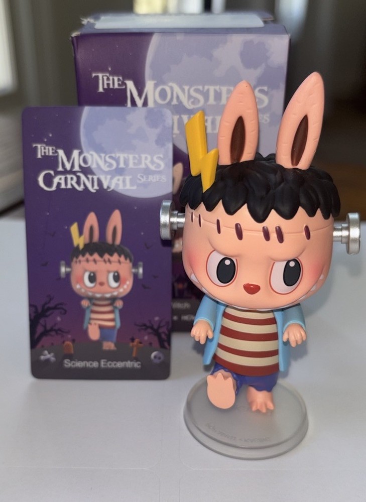 Pop Mart 🌈AUTHENTIC The Monsters Carnival Frankenstein Labubu Science Eccentric