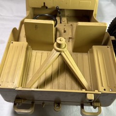 VINTAGE 1967 HASBRO G.I. JOE DESERT PATROL ATTACK JEEP Gun Tripod Incomplete