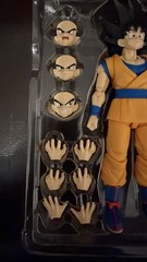 Bandai S.H.Figuarts Son Goku -DAIMA- Dragon Ball DAIMA Figure w/ Alt Faces