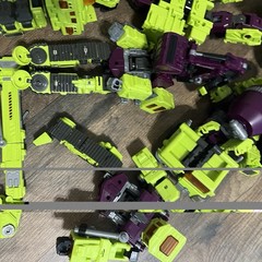 NBK Deformation Oversize Toys Robot Devastator Engineering Combiner INCOMPLETE