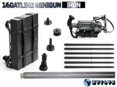 ❶❶1/6 M134 Heavy Machine Gun Gatling 8018 Minigun Bullet Box TERMINATOR T-800❶❶