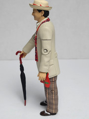 Doctor Who Seventh Doctor (McCoy) Figure (Remembrance) (Cream Suit) (Complete)