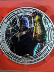 Marvel Avengers Thanos Infinity Gauntlet Challenge Coin Ingenuity Collectible