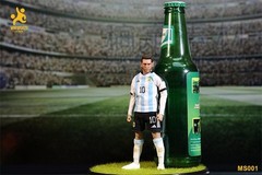 Lionel Messi Argentina Soccer 1/12 Action Figure Football MS Studio MS001 New