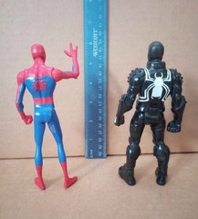 Marvel Spiderman And Agent Venom Action Figures Team Up