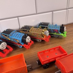 Thomas & Friends Lot of 5 Trackmaster Motorized and 5 Cars Toys Mixed