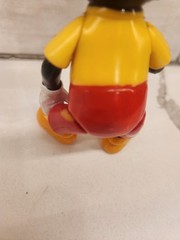 Vintage Mickey Mouse 5.5″ Tall Walt Disney Production Figure Toy Rubber Face