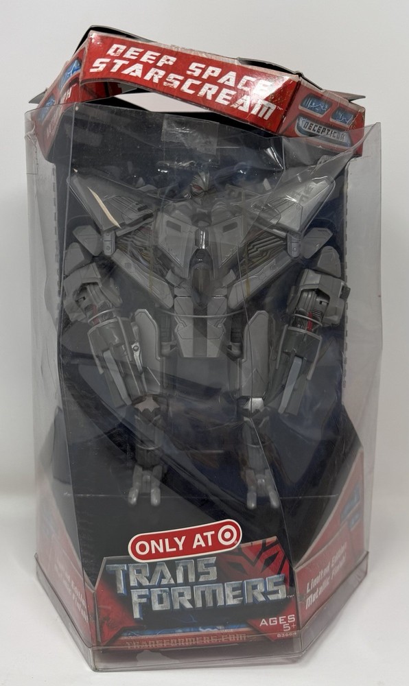 New Transformers Movie Deep Space Starscream MIB Target Exclusive Box Damage