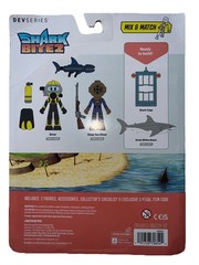 Devseries Shark Bite 2 Shark Cage Toy + Virtual Item Code – New