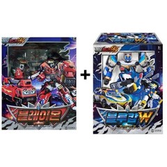 Metal Cardbot W Grand Blue Leon BLAION & BLUE COP W Transforming Robot Set 2025