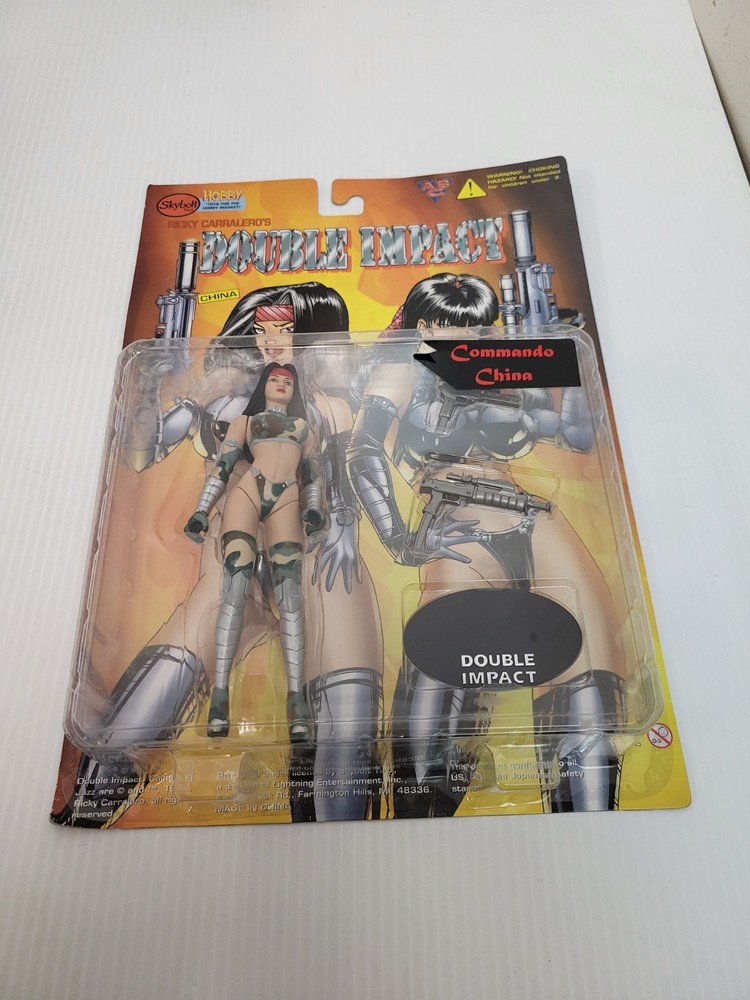 1998 Skybolt Toyz Double Impact Commando China 6″ Action Figure