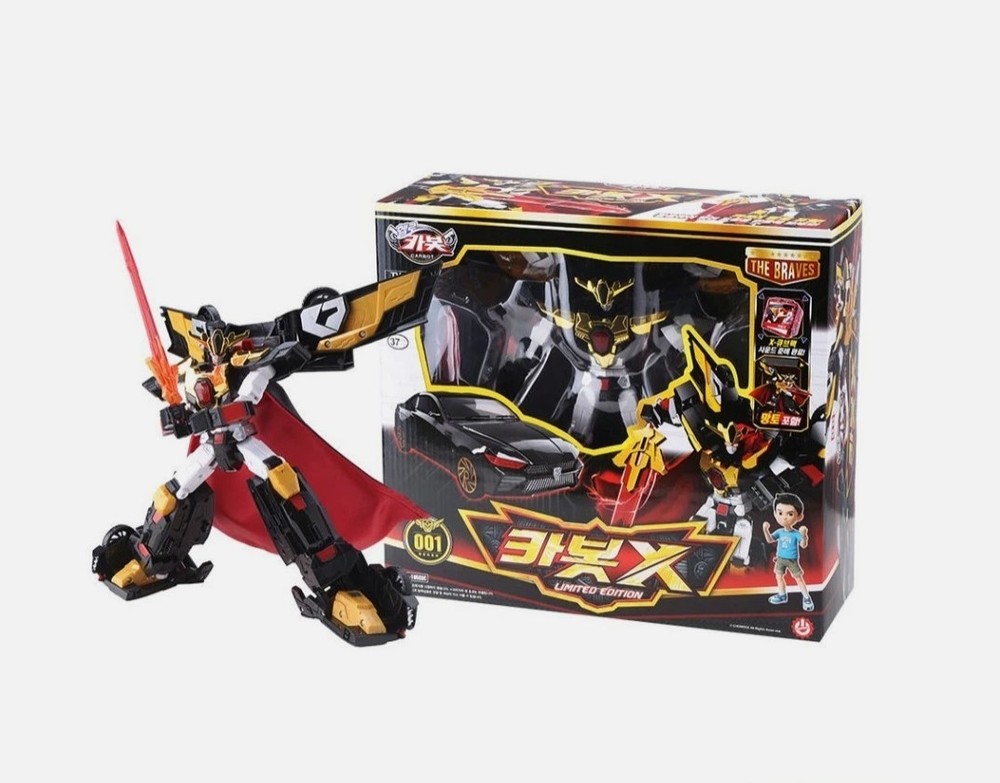 Hello Carbot The Braves CARBOT X Black Edition Cape Ver. Transformer toy 2026