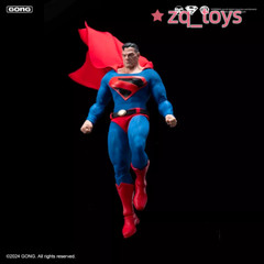 Pop Mart Gong 1/12 Kingdom Come Superman-Regular Edition Figure Model in Stock
