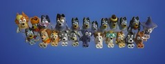 Bluey Family & Friends Figures Lot Of 23