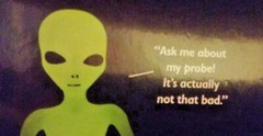 ALIEN Bendable / Posable – Glow-in-the-Dark – Action Figure – 6.5″ – Ages: 3+!!