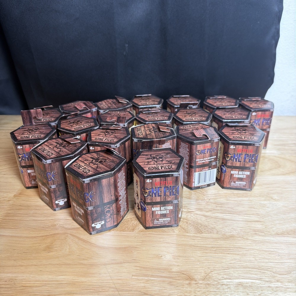 Netflix One Piece Mini Action Figure Series 1 Blind Box Lot of 20 NEW Sealed