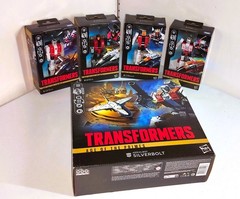 Transformers Age of the Primes Aerialbots Complete Set 5 Combiner Superion NEW