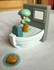 Spongebob Squarepants Collectable Toys, Burger King, Video Game, Birthday Card +