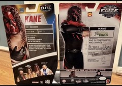 Mattel WWE Elite Survivor Series Kane Action Figure And Wrestlemania Signed!