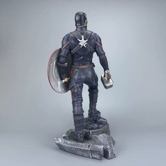 Large Statue Captain America 40cm collection Avengers cinema movie decoration