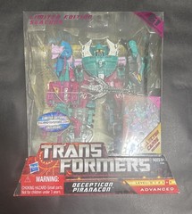 Transformers Generations G1 Decepticon Piranacon Reissue New Exclusive