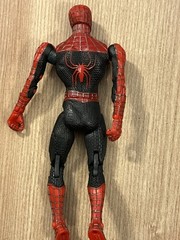 Vintage 2003 Spider Man 2 Movie Super Posable 6 Inch Figure CPII Tobey Loose