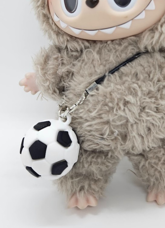 Labubu Hanging Soccer Ball Accessory Charm for 15-17 CM Doll