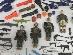Vintage GI Joe ARAH Hasbro Lanard Mixed Lot Figures Vehicles Weapons Accessories