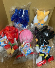 Sanei All Star Collection Sonic Plush Toy Characters Doll 2024 Japan