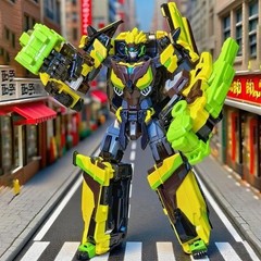 Metal Cardbot W Season 3 TACHY Cheetah Transformer Robot Action Figure Car Toy