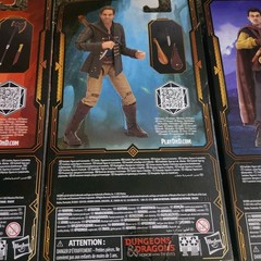 Lot Of 3 Dungeons & Dragons Action Figures Holga Edgin & Simon NEW