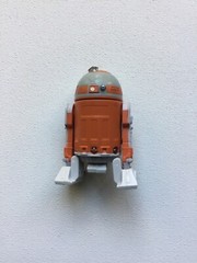ENTERTAINMENT EARTH HASBRO STAR WARS – R7-F5 – ASTROMECH DROID CLONE WARS -LOOSE