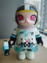 POP MART MEGA SPACE MOLLY VANS 1000% & 400% Figure PVC ABS PC w/Box JAPAN NEW