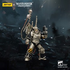 JOYTOY Warhammer 40K 1/18 Iron Warriors Legion Praevian with Bolt Pistol Model