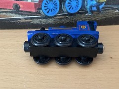 1998 Authentic Learning Curve Britt Allcroft Wooden Thomas Train Sir Handel!