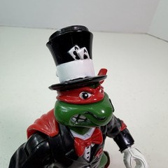 Vintage TMNT Raph The Magnificent Magician Figure Bodacious Birthday 1992