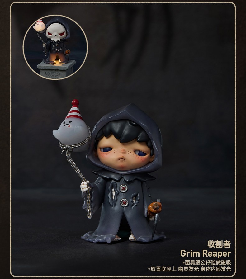 POP MART Hirono Monsters’ Carnival Series Confirmed Blind Box Figure Art Toy Hot
