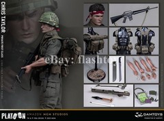 Presale DAMTOYS DMS046 1/6 Platoon Chris Taylor 12″ Male Action Figure Model Toy
