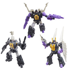 Hasbro Transformers Studio Series Insecticon Bombshell Shrapnel Kickback Figure
