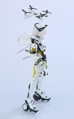 Max Factory SHOJO-HATSUDOKI MOTORED CYBORG RUNNER SSX_155ar KINETIC ASH 175mm