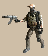 Joy Toy Custom Army Builder 08/Freedom Militiaman with weapons and accessories